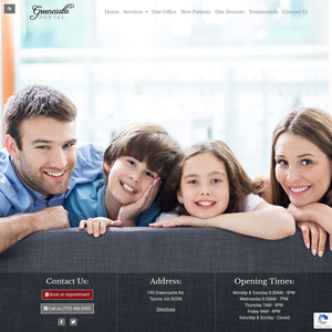 Greencastle Dental website