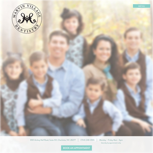 Marvin Village Dentistry website screenshot