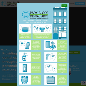 Park Slope Dental Arts website