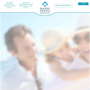 Seacrest Dental website screenshot