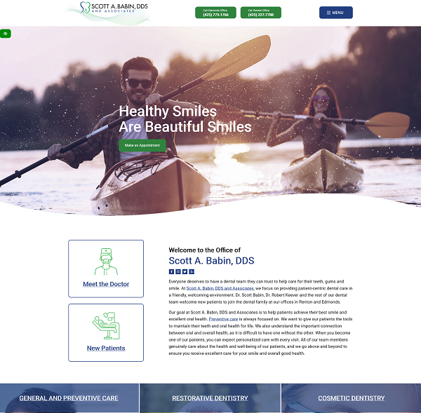 Scott A. Babin, DDS & Associates website