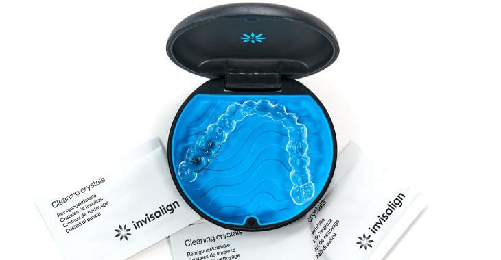 Invisalign cleaning crystals