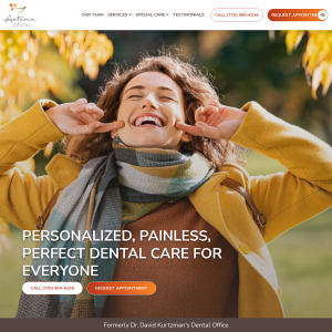 Autumn Dental – General & Special Care Dentistry website screenshot