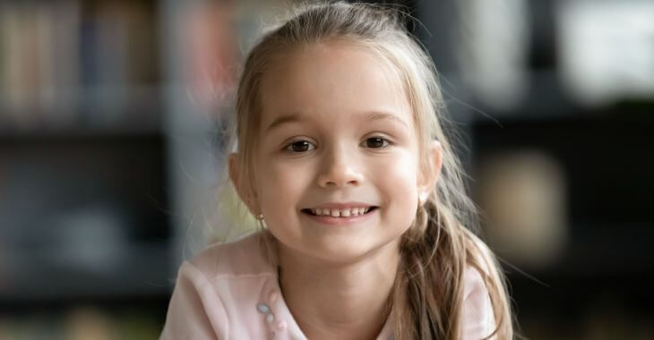 Smiling little girl