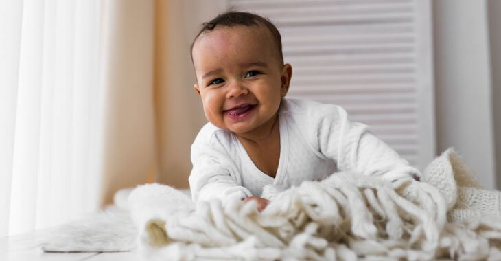 smiling baby